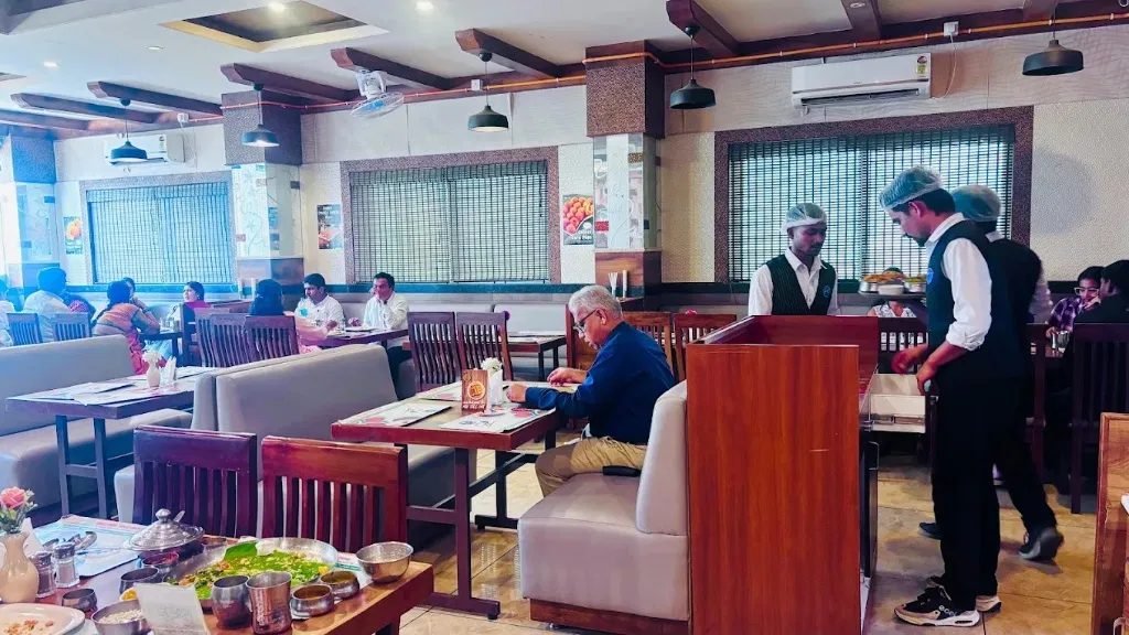 Guests dining